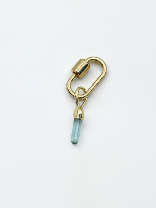 Teeny Tiny Aquamarine Charm