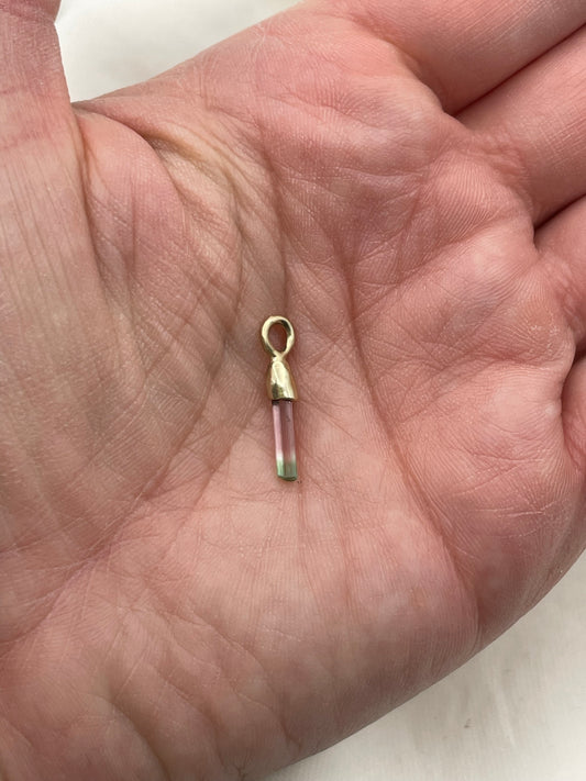 Teeny Tiny Tourmaline Pendant