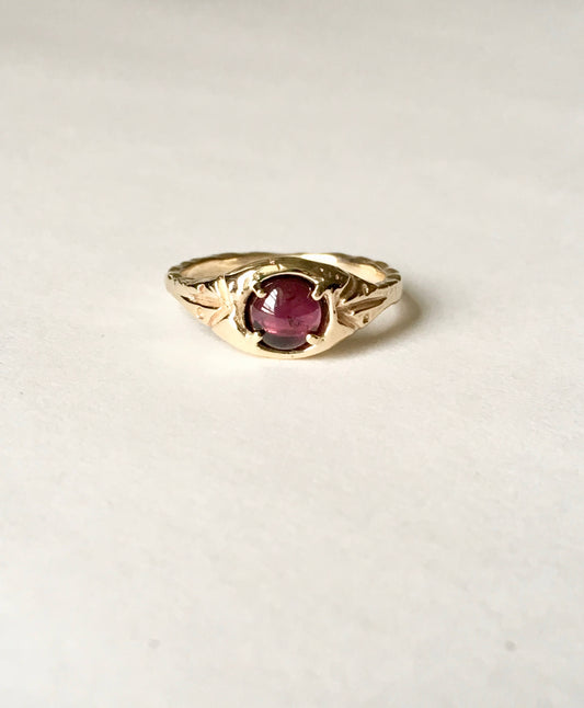 Garnet Garden Ring