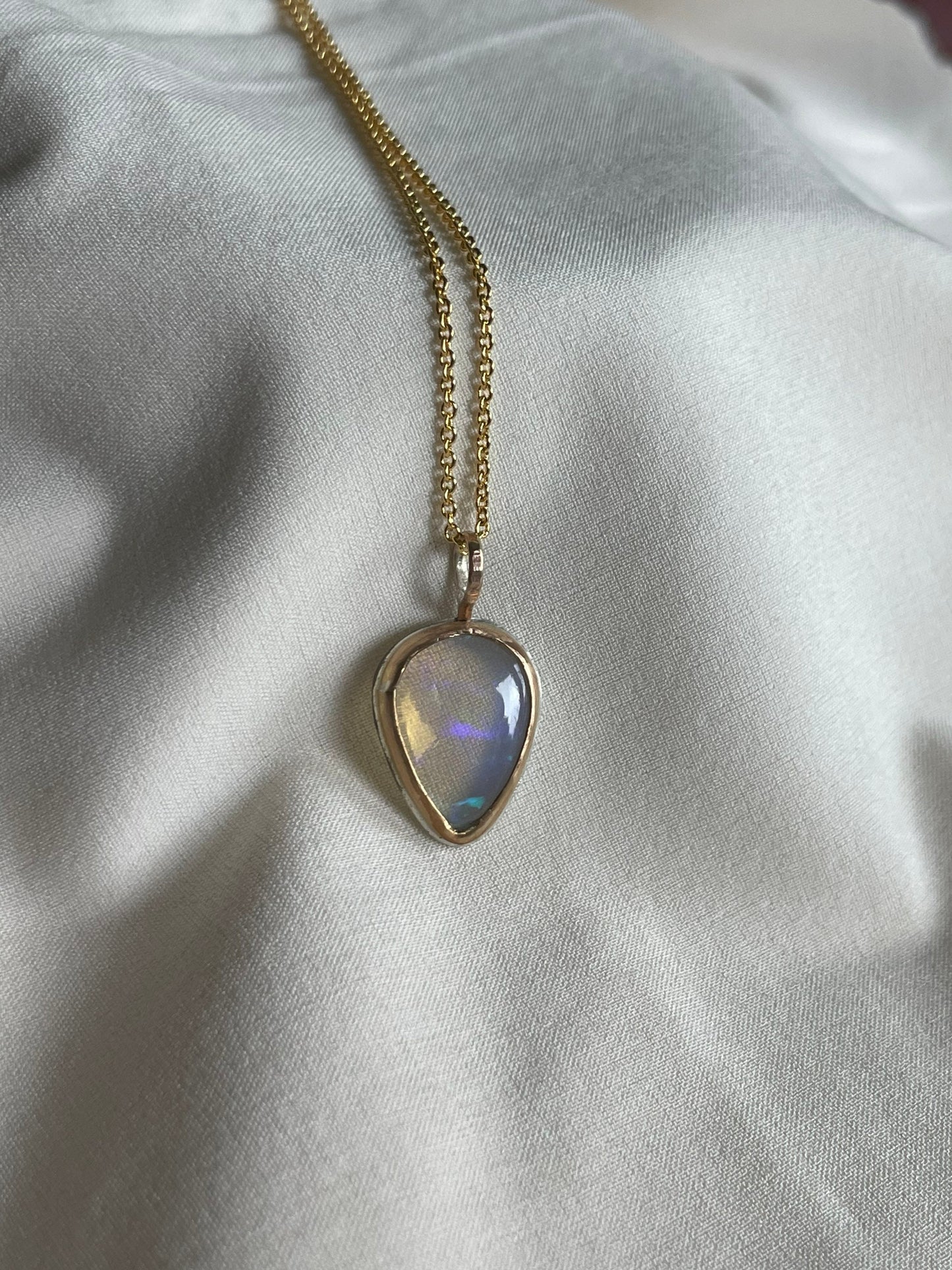 Ethiopian Opal Necklace