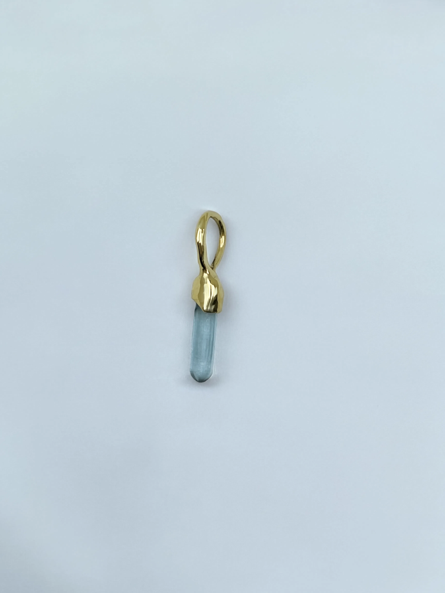 Teeny Tiny Aquamarine Charm