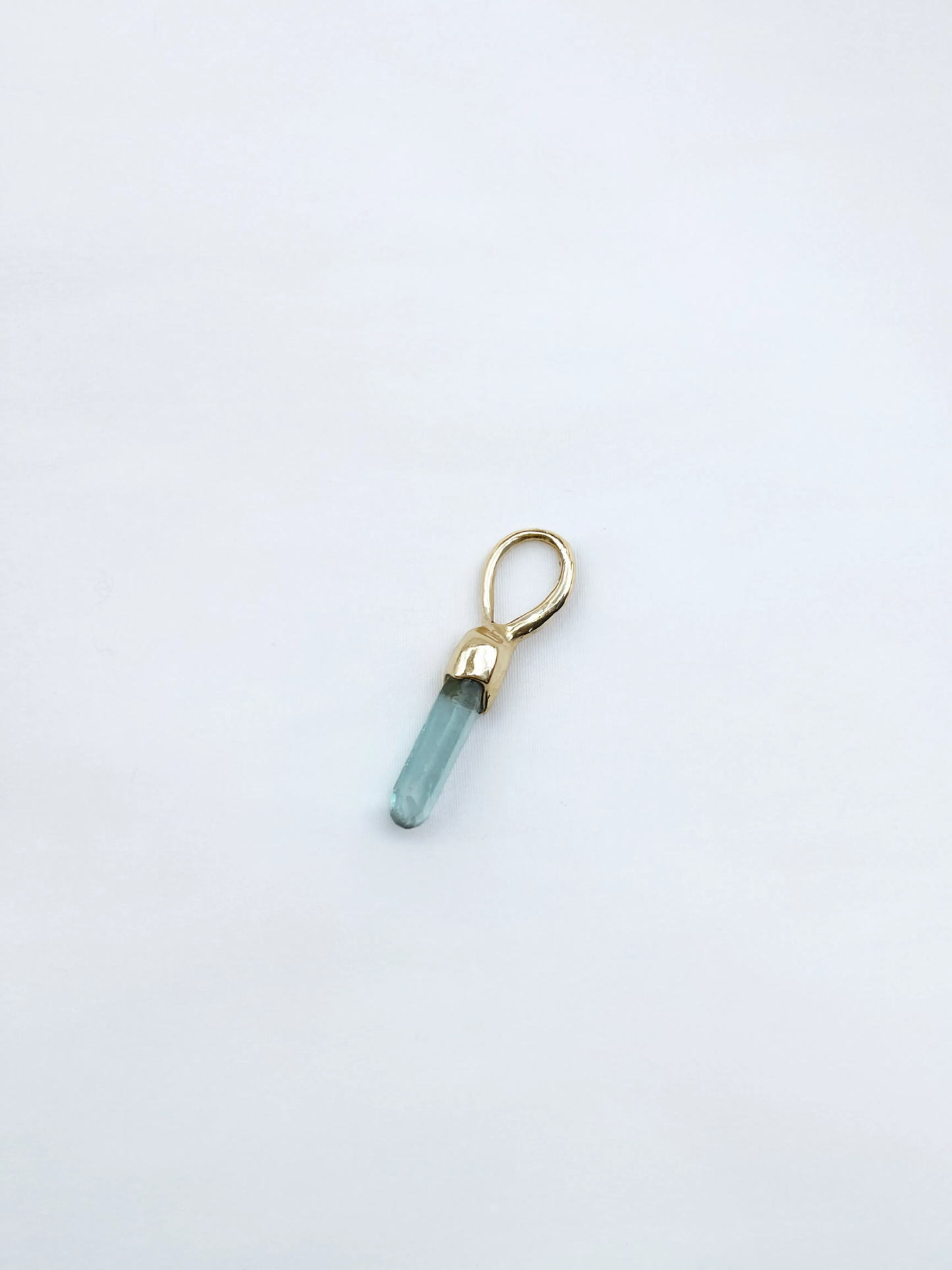 Teeny Tiny Aquamarine Charm