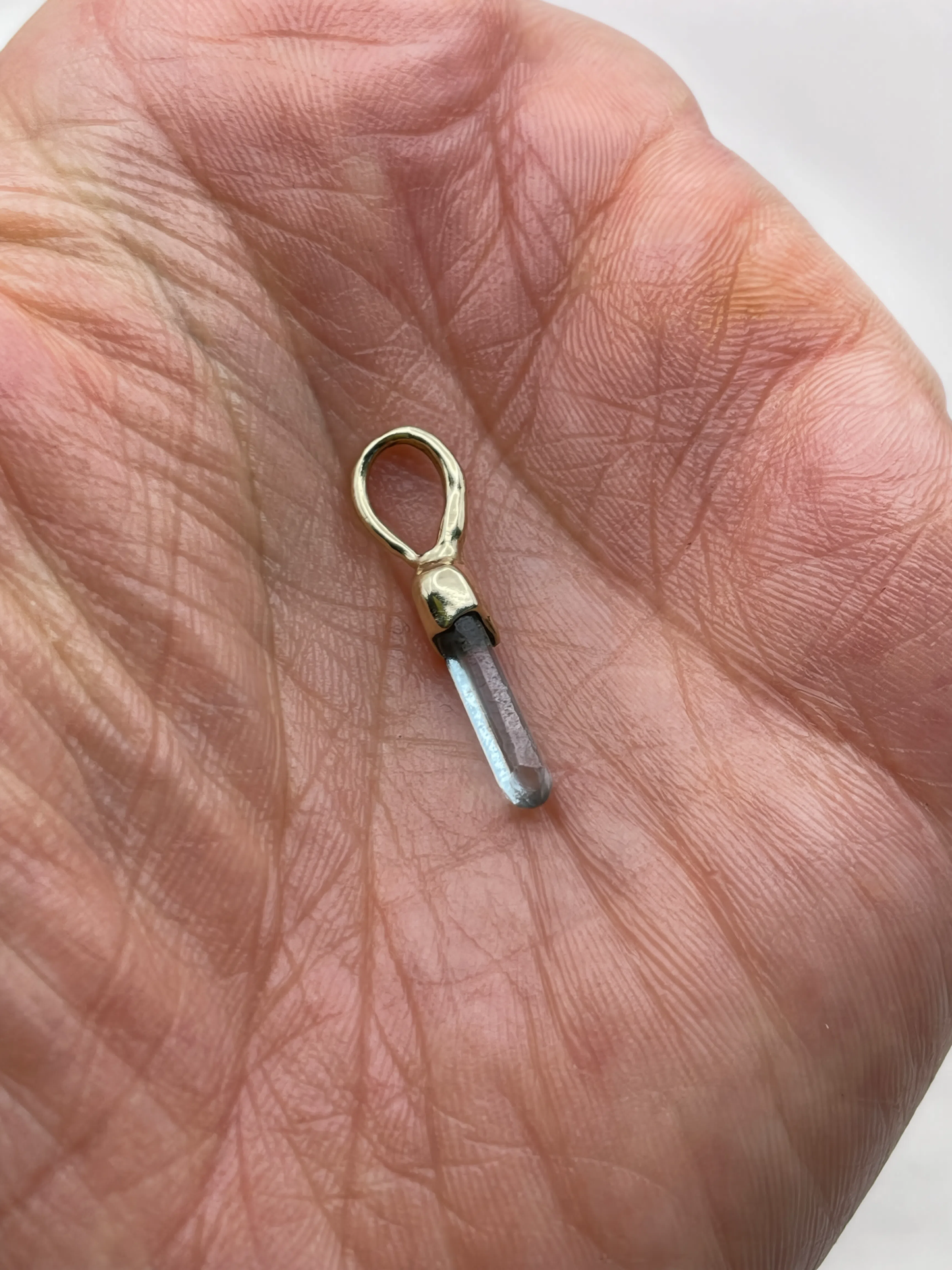 Teeny Tiny Aquamarine Charm