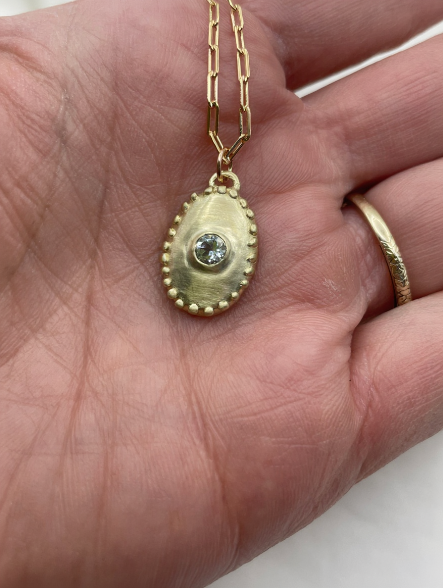 Aquamarine Necklace