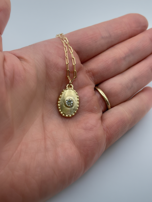 Aquamarine Necklace