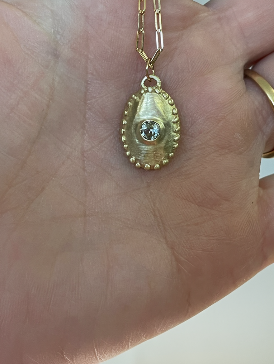 Aquamarine Necklace