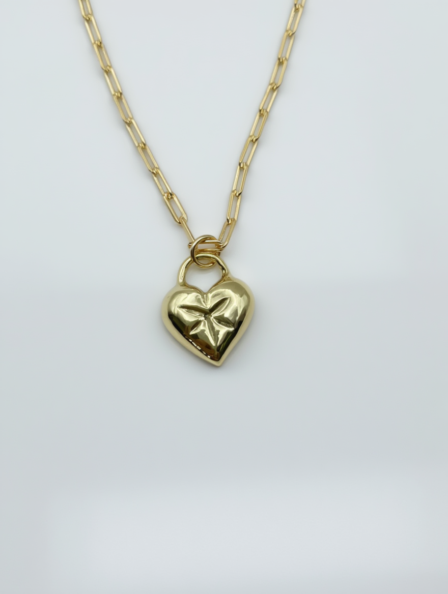 Heartlock necklace