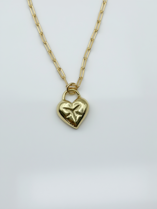 Heartlock necklace