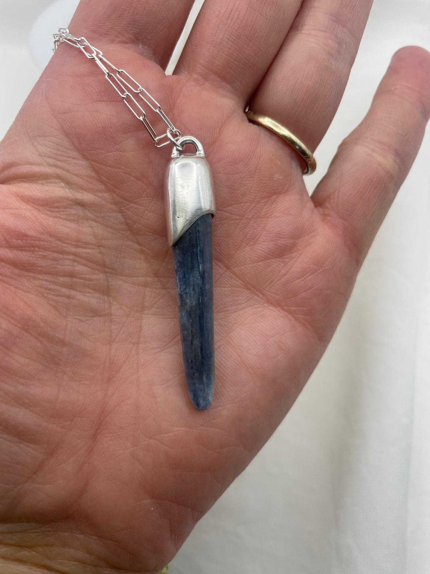 Kyanite Wand Necklace