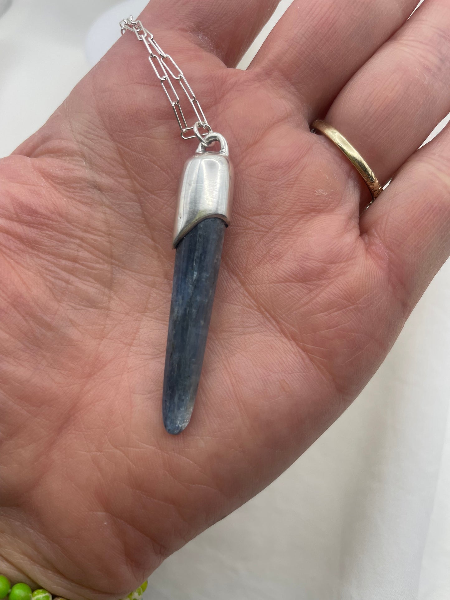Kyanite Wand Necklace