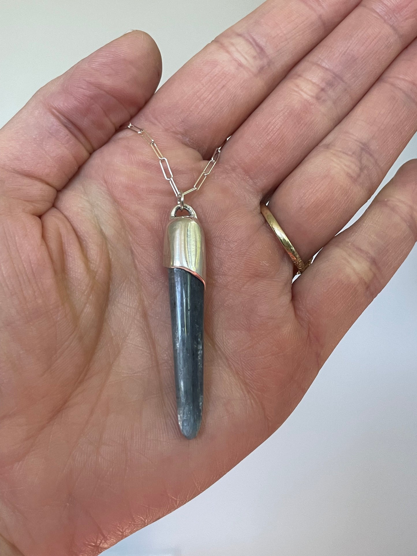 Kyanite Wand Necklace