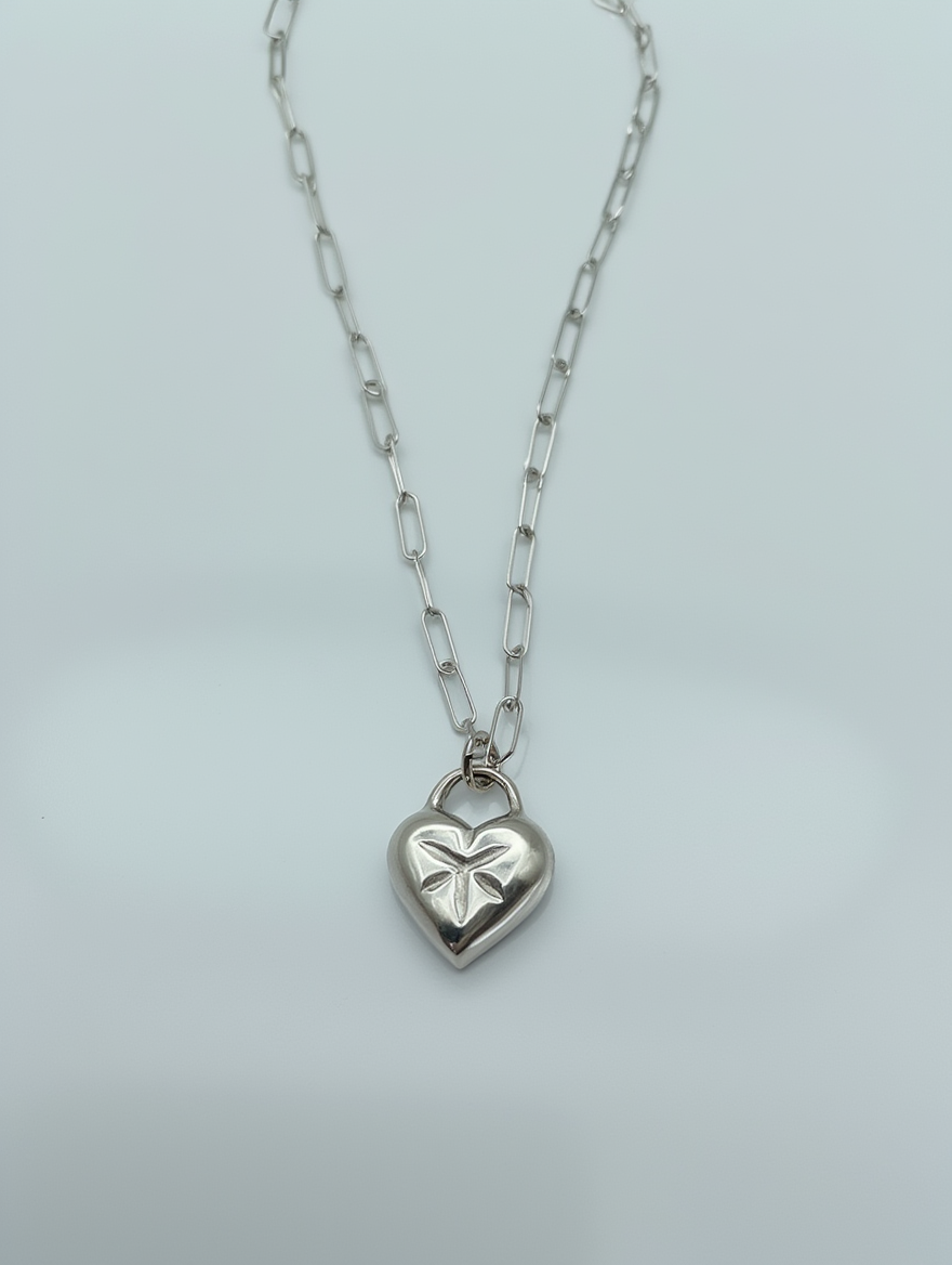 Heartlock necklace