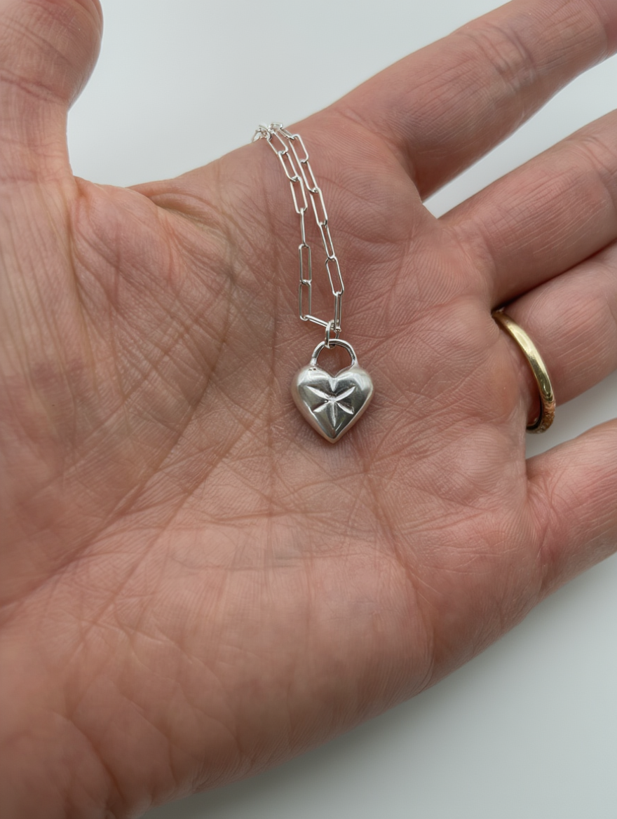 Heartlock necklace