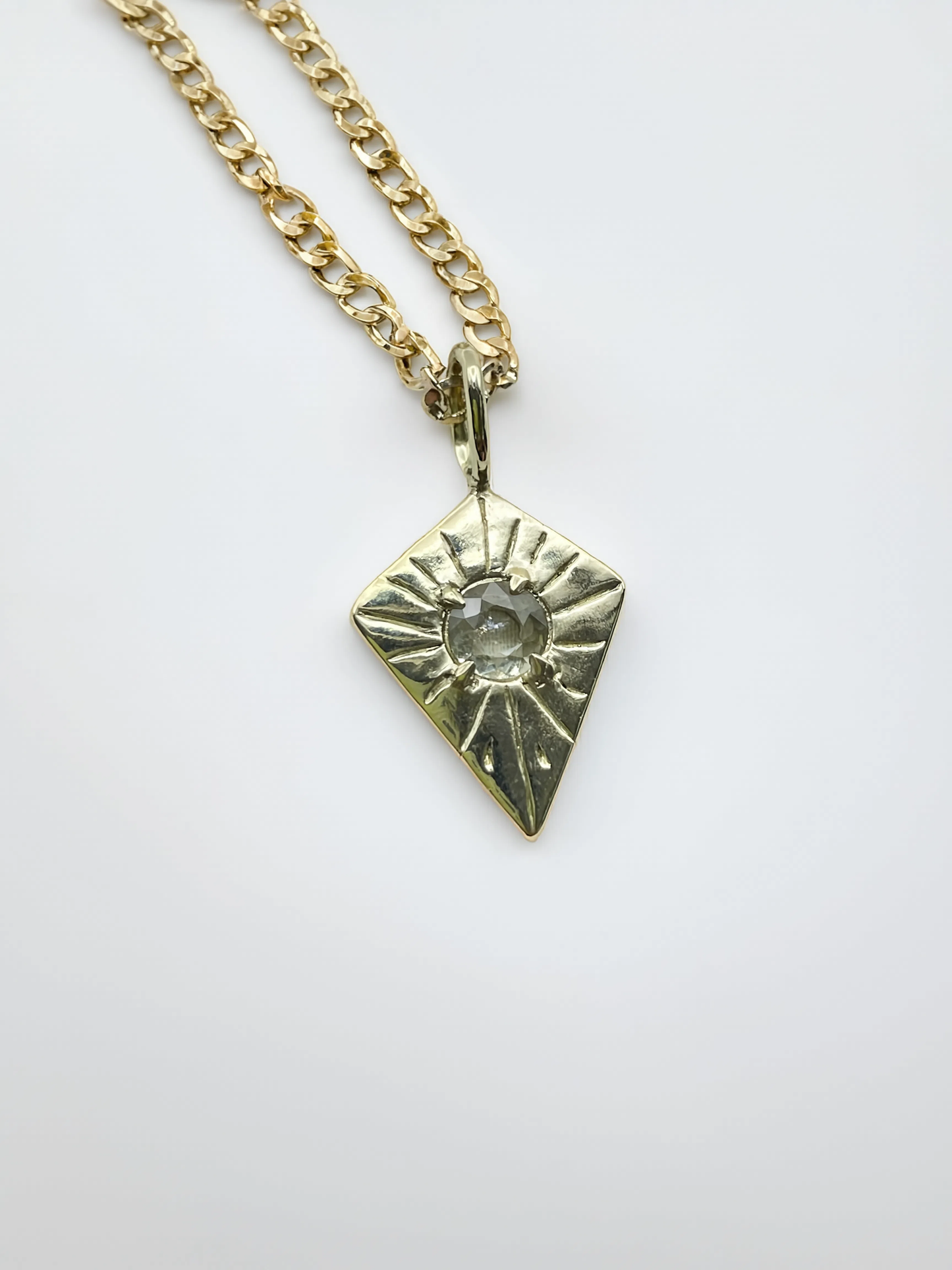 Sapphire amulet