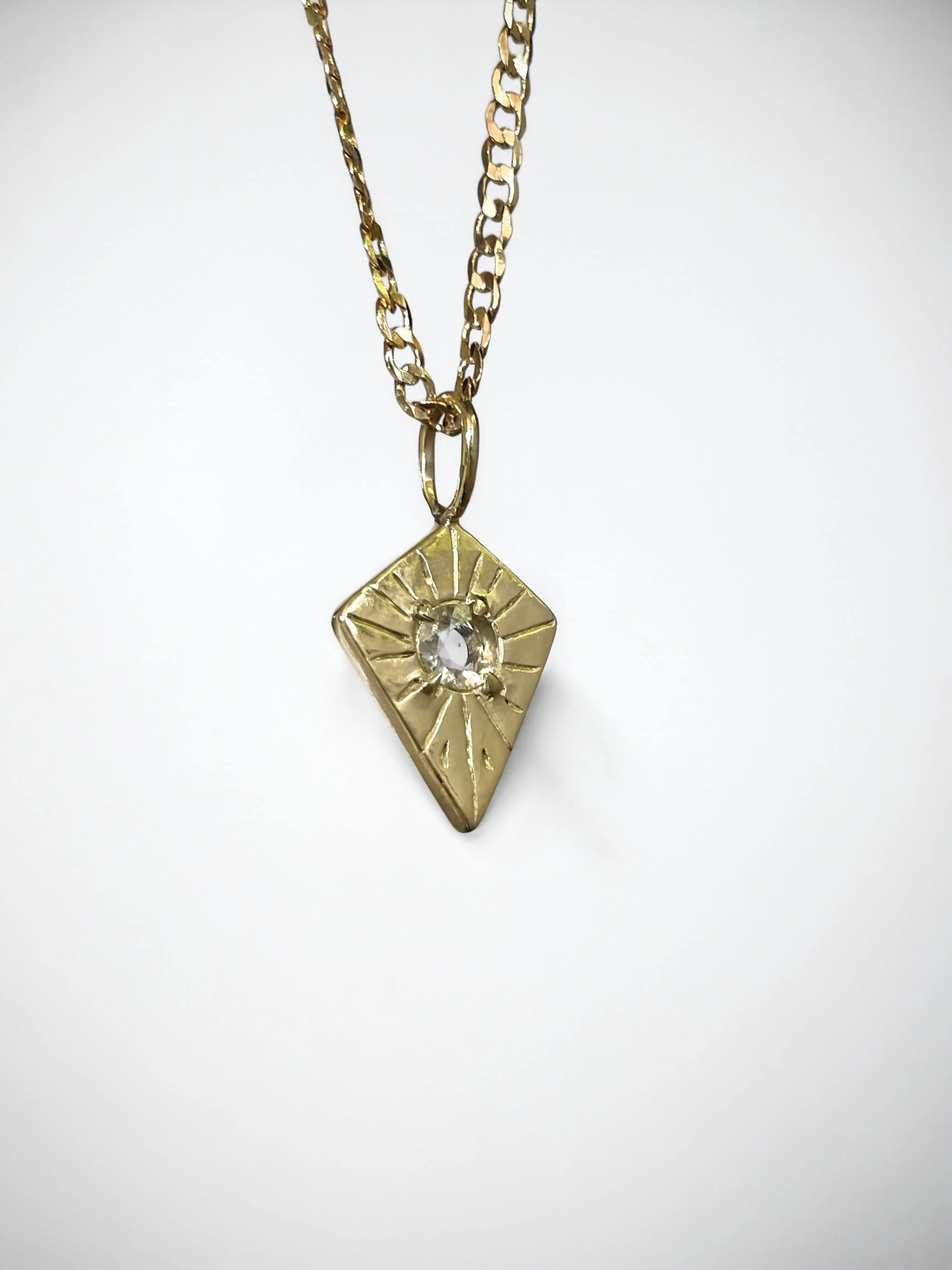 Sapphire amulet