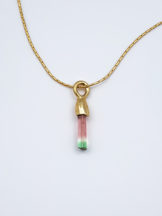Teeny Tiny Tourmaline Pendant