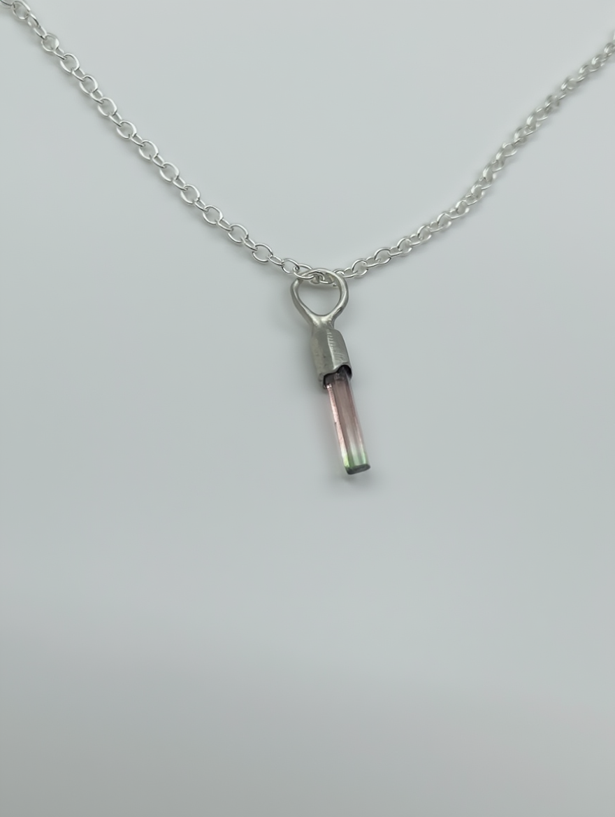 Teeny Tiny Tourmaline Pendant